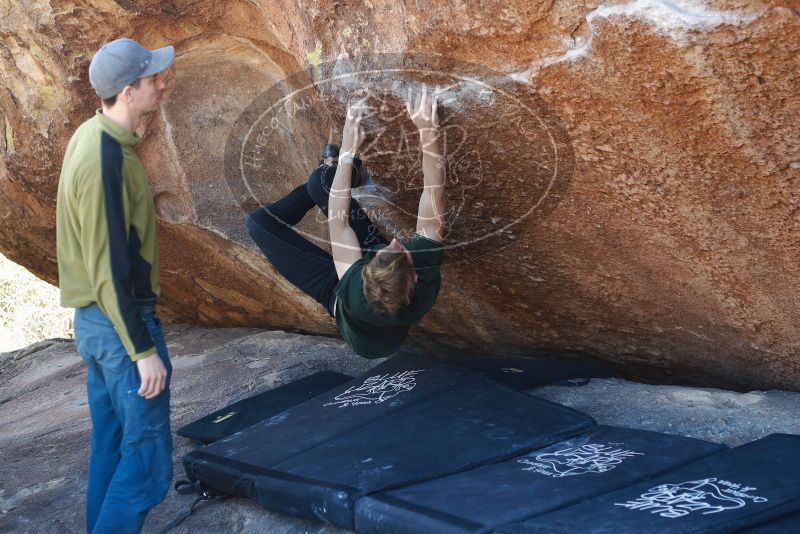 Bouldering in Hueco Tanks on 01/27/2019 with Blue Lizard Climbing and Yoga

Filename: SRM_20190127_1249380.jpg
Aperture: f/3.2
Shutter Speed: 1/250
Body: Canon EOS-1D Mark II
Lens: Canon EF 50mm f/1.8 II