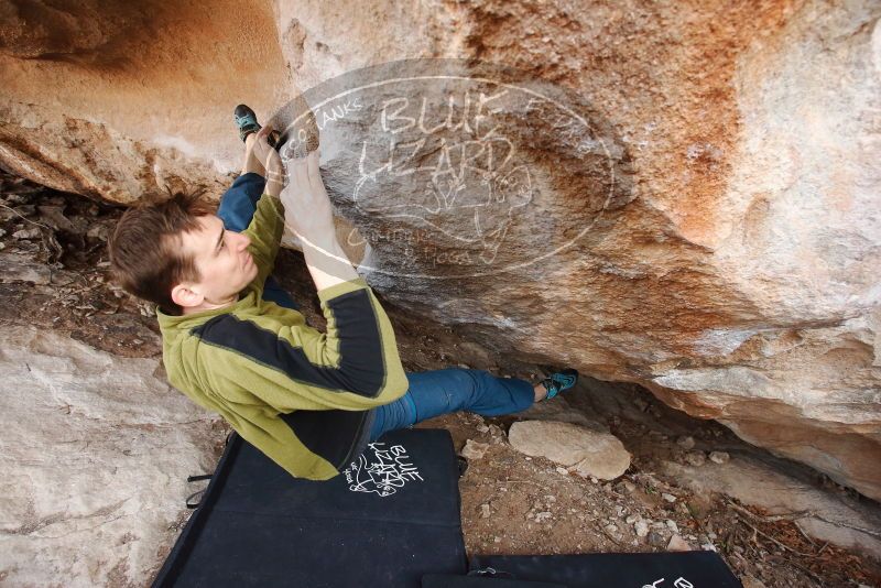 Bouldering in Hueco Tanks on 01/27/2019 with Blue Lizard Climbing and Yoga

Filename: SRM_20190127_1353570.jpg
Aperture: f/4.0
Shutter Speed: 1/500
Body: Canon EOS-1D Mark II
Lens: Canon EF 16-35mm f/2.8 L