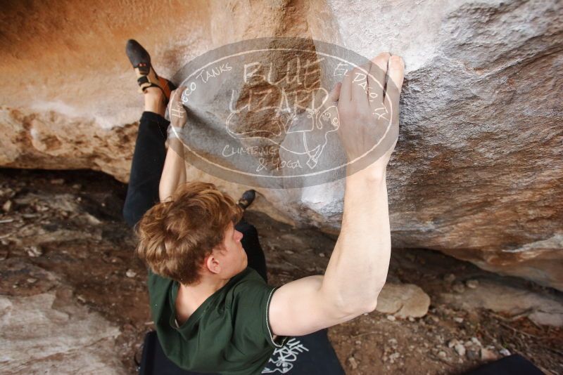 Bouldering in Hueco Tanks on 01/27/2019 with Blue Lizard Climbing and Yoga

Filename: SRM_20190127_1356440.jpg
Aperture: f/4.0
Shutter Speed: 1/500
Body: Canon EOS-1D Mark II
Lens: Canon EF 16-35mm f/2.8 L