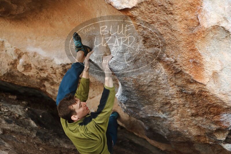 Bouldering in Hueco Tanks on 01/27/2019 with Blue Lizard Climbing and Yoga

Filename: SRM_20190127_1359220.jpg
Aperture: f/2.8
Shutter Speed: 1/320
Body: Canon EOS-1D Mark II
Lens: Canon EF 50mm f/1.8 II