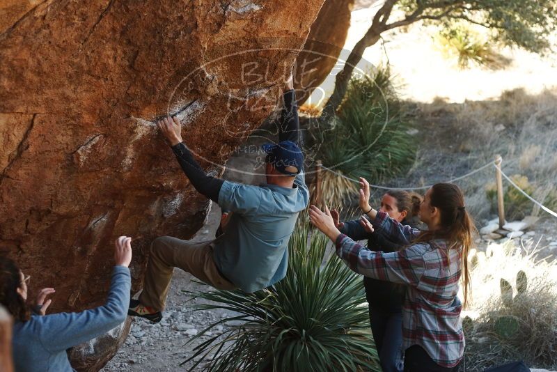 Bouldering in Hueco Tanks on 02/03/2019 with Blue Lizard Climbing and Yoga

Filename: SRM_20190203_1304110.jpg
Aperture: f/3.5
Shutter Speed: 1/320
Body: Canon EOS-1D Mark II
Lens: Canon EF 50mm f/1.8 II