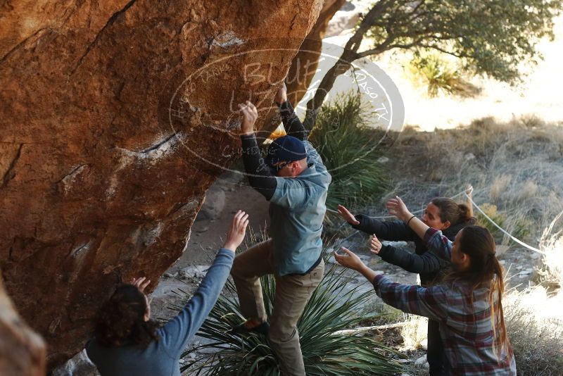 Bouldering in Hueco Tanks on 02/03/2019 with Blue Lizard Climbing and Yoga

Filename: SRM_20190203_1304370.jpg
Aperture: f/3.5
Shutter Speed: 1/400
Body: Canon EOS-1D Mark II
Lens: Canon EF 50mm f/1.8 II