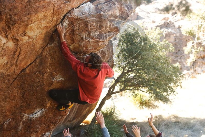 Bouldering in Hueco Tanks on 02/03/2019 with Blue Lizard Climbing and Yoga

Filename: SRM_20190203_1330180.jpg
Aperture: f/4.0
Shutter Speed: 1/250
Body: Canon EOS-1D Mark II
Lens: Canon EF 50mm f/1.8 II