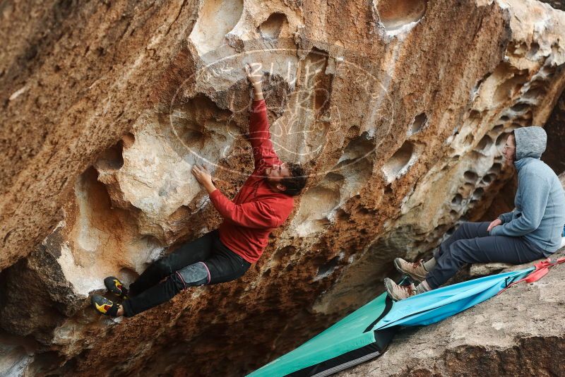 Bouldering in Hueco Tanks on 02/03/2019 with Blue Lizard Climbing and Yoga

Filename: SRM_20190203_1519160.jpg
Aperture: f/4.0
Shutter Speed: 1/800
Body: Canon EOS-1D Mark II
Lens: Canon EF 50mm f/1.8 II