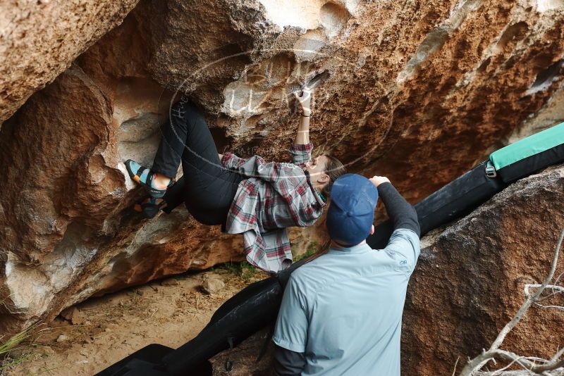 Bouldering in Hueco Tanks on 02/03/2019 with Blue Lizard Climbing and Yoga

Filename: SRM_20190203_1521000.jpg
Aperture: f/4.0
Shutter Speed: 1/500
Body: Canon EOS-1D Mark II
Lens: Canon EF 50mm f/1.8 II