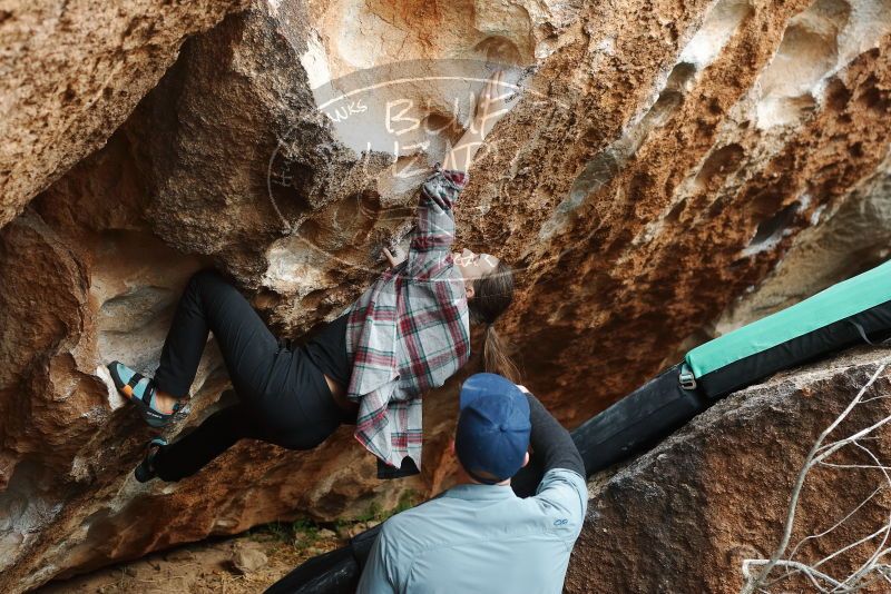 Bouldering in Hueco Tanks on 02/03/2019 with Blue Lizard Climbing and Yoga

Filename: SRM_20190203_1521100.jpg
Aperture: f/4.0
Shutter Speed: 1/500
Body: Canon EOS-1D Mark II
Lens: Canon EF 50mm f/1.8 II