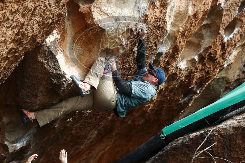 Bouldering in Hueco Tanks on 02/03/2019 with Blue Lizard Climbing and Yoga

Filename: SRM_20190203_1523460.jpg
Aperture: f/5.6
Shutter Speed: 1/500
Body: Canon EOS-1D Mark II
Lens: Canon EF 50mm f/1.8 II