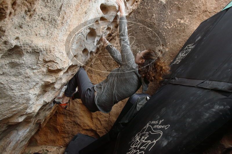 Bouldering in Hueco Tanks on 02/03/2019 with Blue Lizard Climbing and Yoga

Filename: SRM_20190203_1553550.jpg
Aperture: f/5.0
Shutter Speed: 1/200
Body: Canon EOS-1D Mark II
Lens: Canon EF 16-35mm f/2.8 L