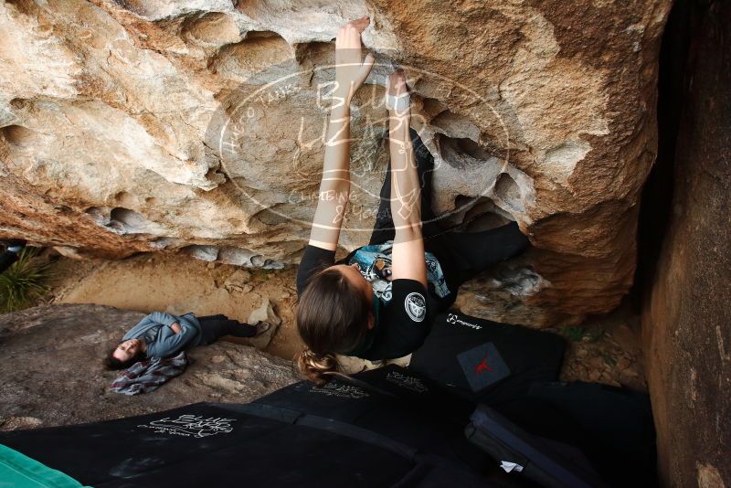 Bouldering in Hueco Tanks on 02/03/2019 with Blue Lizard Climbing and Yoga

Filename: SRM_20190203_1628190.jpg
Aperture: f/5.0
Shutter Speed: 1/250
Body: Canon EOS-1D Mark II
Lens: Canon EF 16-35mm f/2.8 L