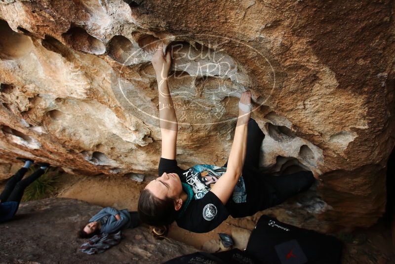 Bouldering in Hueco Tanks on 02/03/2019 with Blue Lizard Climbing and Yoga

Filename: SRM_20190203_1628211.jpg
Aperture: f/5.0
Shutter Speed: 1/400
Body: Canon EOS-1D Mark II
Lens: Canon EF 16-35mm f/2.8 L