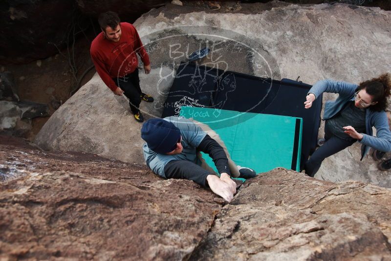 Bouldering in Hueco Tanks on 02/03/2019 with Blue Lizard Climbing and Yoga

Filename: SRM_20190203_1649430.jpg
Aperture: f/5.6
Shutter Speed: 1/250
Body: Canon EOS-1D Mark II
Lens: Canon EF 16-35mm f/2.8 L