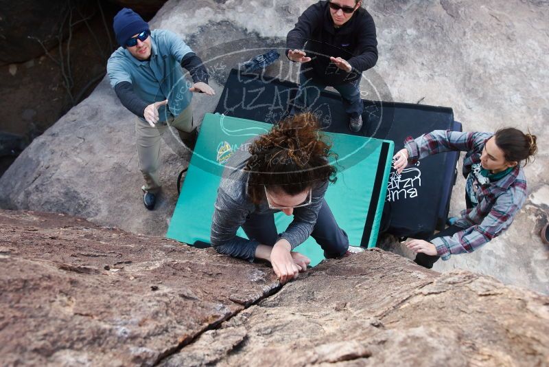 Bouldering in Hueco Tanks on 02/03/2019 with Blue Lizard Climbing and Yoga

Filename: SRM_20190203_1656020.jpg
Aperture: f/5.6
Shutter Speed: 1/200
Body: Canon EOS-1D Mark II
Lens: Canon EF 16-35mm f/2.8 L