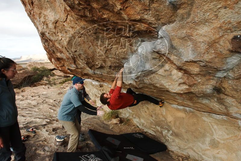 Bouldering in Hueco Tanks on 02/03/2019 with Blue Lizard Climbing and Yoga

Filename: SRM_20190203_1744150.jpg
Aperture: f/5.6
Shutter Speed: 1/500
Body: Canon EOS-1D Mark II
Lens: Canon EF 16-35mm f/2.8 L