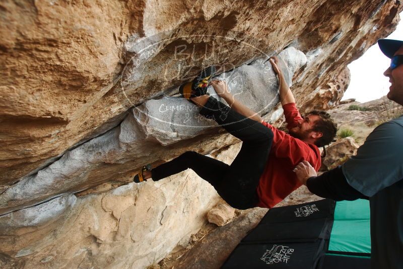 Bouldering in Hueco Tanks on 02/03/2019 with Blue Lizard Climbing and Yoga

Filename: SRM_20190203_1749180.jpg
Aperture: f/5.6
Shutter Speed: 1/200
Body: Canon EOS-1D Mark II
Lens: Canon EF 16-35mm f/2.8 L