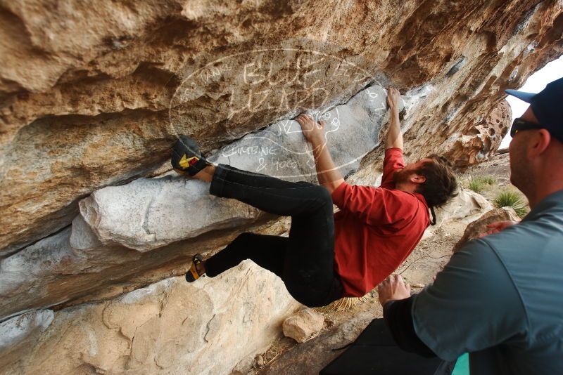 Bouldering in Hueco Tanks on 02/03/2019 with Blue Lizard Climbing and Yoga

Filename: SRM_20190203_1749260.jpg
Aperture: f/5.6
Shutter Speed: 1/200
Body: Canon EOS-1D Mark II
Lens: Canon EF 16-35mm f/2.8 L