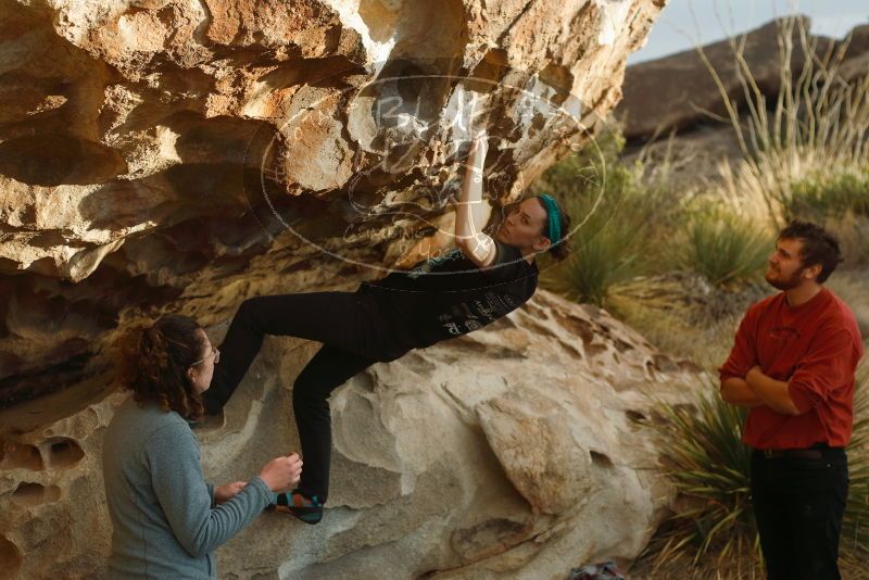 Bouldering in Hueco Tanks on 02/03/2019 with Blue Lizard Climbing and Yoga

Filename: SRM_20190203_1804040.jpg
Aperture: f/3.2
Shutter Speed: 1/400
Body: Canon EOS-1D Mark II
Lens: Canon EF 50mm f/1.8 II