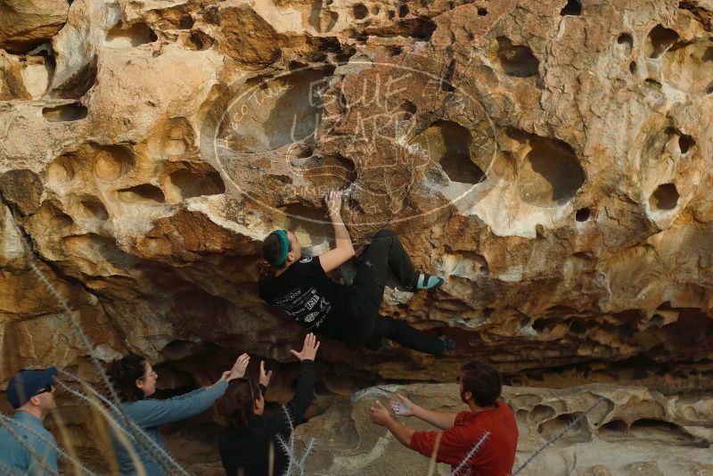 Bouldering in Hueco Tanks on 02/03/2019 with Blue Lizard Climbing and Yoga

Filename: SRM_20190203_1810250.jpg
Aperture: f/3.2
Shutter Speed: 1/400
Body: Canon EOS-1D Mark II
Lens: Canon EF 50mm f/1.8 II