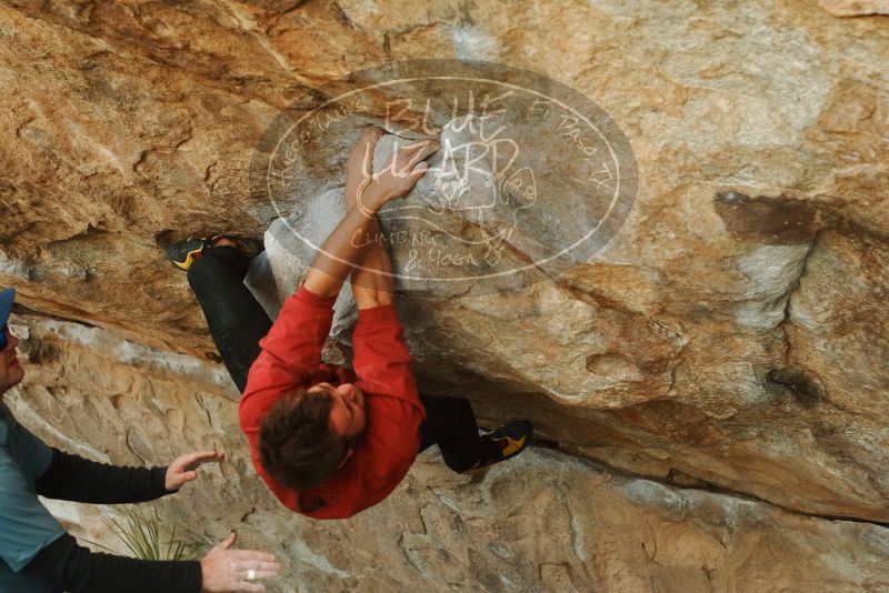 Bouldering in Hueco Tanks on 02/03/2019 with Blue Lizard Climbing and Yoga

Filename: SRM_20190203_1815160.jpg
Aperture: f/4.0
Shutter Speed: 1/250
Body: Canon EOS-1D Mark II
Lens: Canon EF 50mm f/1.8 II