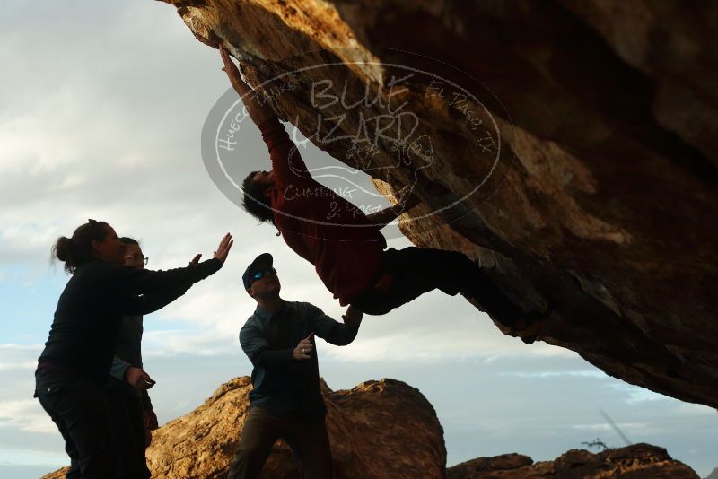 Bouldering in Hueco Tanks on 02/03/2019 with Blue Lizard Climbing and Yoga

Filename: SRM_20190203_1816250.jpg
Aperture: f/4.0
Shutter Speed: 1/800
Body: Canon EOS-1D Mark II
Lens: Canon EF 50mm f/1.8 II