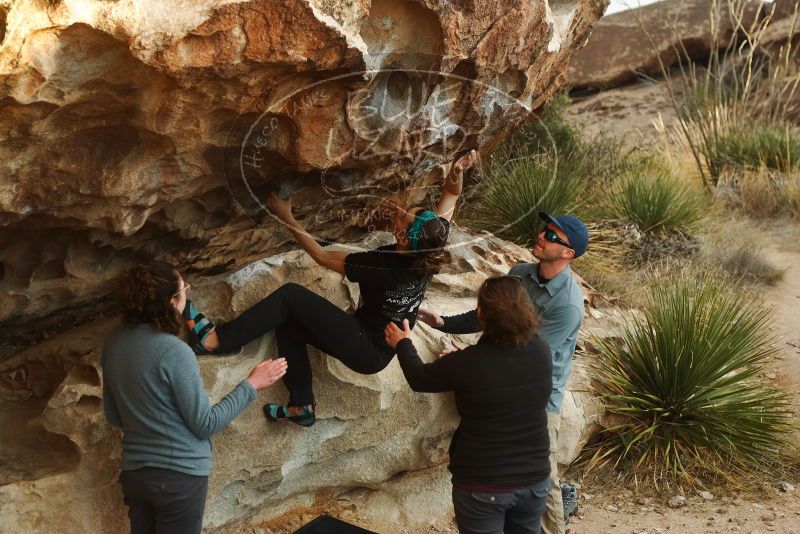 Bouldering in Hueco Tanks on 02/03/2019 with Blue Lizard Climbing and Yoga

Filename: SRM_20190203_1820310.jpg
Aperture: f/4.0
Shutter Speed: 1/400
Body: Canon EOS-1D Mark II
Lens: Canon EF 50mm f/1.8 II