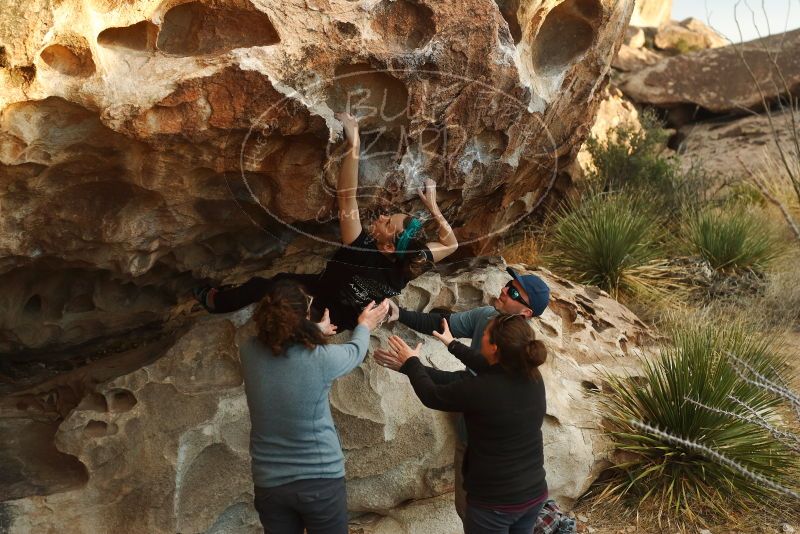 Bouldering in Hueco Tanks on 02/03/2019 with Blue Lizard Climbing and Yoga

Filename: SRM_20190203_1823130.jpg
Aperture: f/4.0
Shutter Speed: 1/400
Body: Canon EOS-1D Mark II
Lens: Canon EF 50mm f/1.8 II