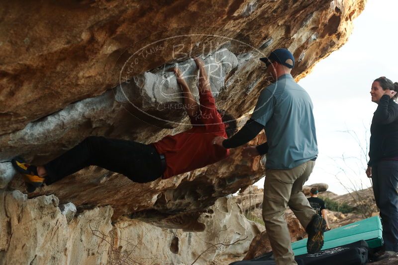 Bouldering in Hueco Tanks on 02/03/2019 with Blue Lizard Climbing and Yoga

Filename: SRM_20190203_1825560.jpg
Aperture: f/4.0
Shutter Speed: 1/400
Body: Canon EOS-1D Mark II
Lens: Canon EF 50mm f/1.8 II