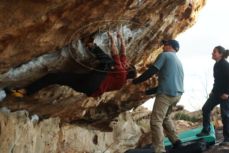 Bouldering in Hueco Tanks on 02/03/2019 with Blue Lizard Climbing and Yoga

Filename: SRM_20190203_1826000.jpg
Aperture: f/4.0
Shutter Speed: 1/400
Body: Canon EOS-1D Mark II
Lens: Canon EF 50mm f/1.8 II