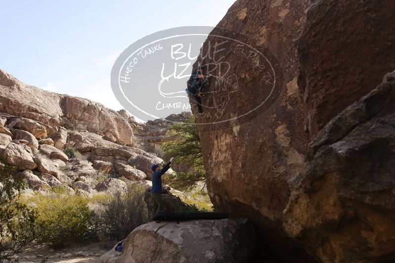 Bouldering in Hueco Tanks on 02/02/2019 with Blue Lizard Climbing and Yoga

Filename: SRM_20190202_1149150.jpg
Aperture: f/5.6
Shutter Speed: 1/320
Body: Canon EOS-1D Mark II
Lens: Canon EF 16-35mm f/2.8 L