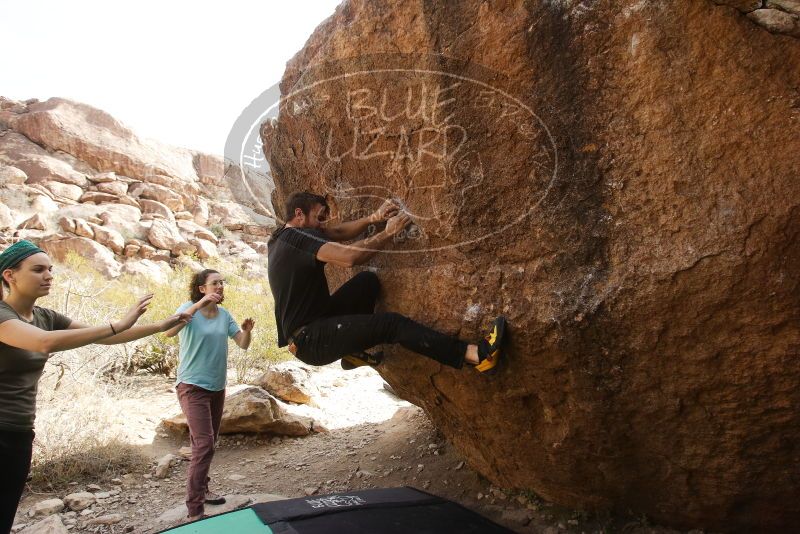 Bouldering in Hueco Tanks on 02/02/2019 with Blue Lizard Climbing and Yoga

Filename: SRM_20190202_1212200.jpg
Aperture: f/5.6
Shutter Speed: 1/400
Body: Canon EOS-1D Mark II
Lens: Canon EF 16-35mm f/2.8 L