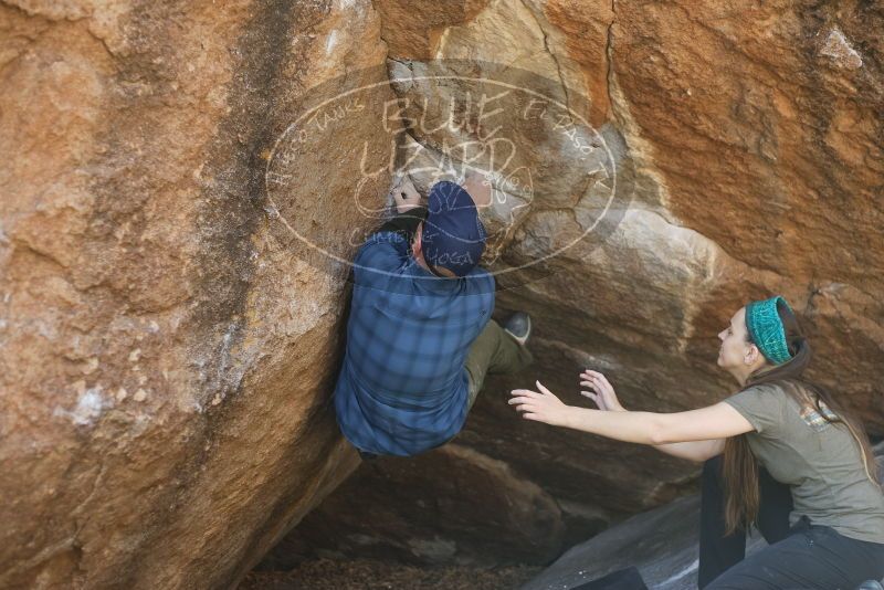 Bouldering in Hueco Tanks on 02/02/2019 with Blue Lizard Climbing and Yoga

Filename: SRM_20190202_1228050.jpg
Aperture: f/2.5
Shutter Speed: 1/320
Body: Canon EOS-1D Mark II
Lens: Canon EF 50mm f/1.8 II