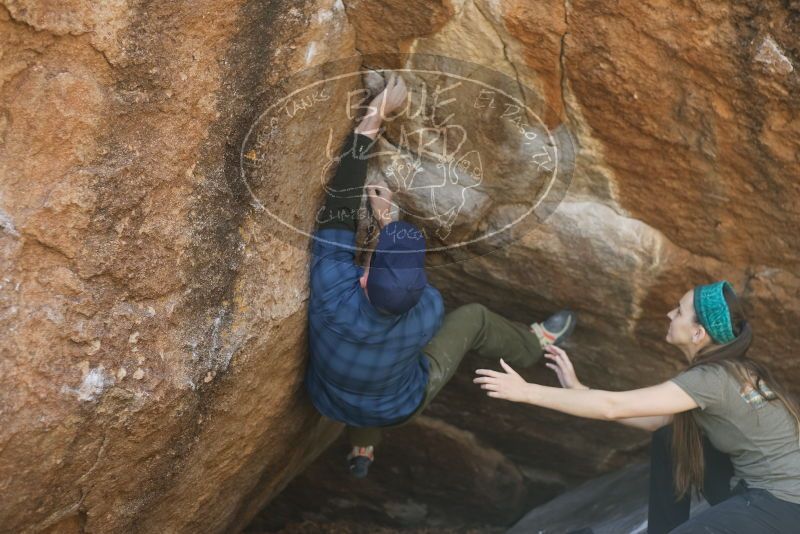 Bouldering in Hueco Tanks on 02/02/2019 with Blue Lizard Climbing and Yoga

Filename: SRM_20190202_1228060.jpg
Aperture: f/2.8
Shutter Speed: 1/320
Body: Canon EOS-1D Mark II
Lens: Canon EF 50mm f/1.8 II