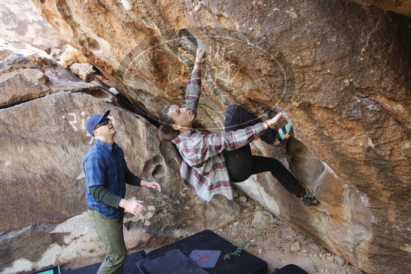 Bouldering in Hueco Tanks on 02/02/2019 with Blue Lizard Climbing and Yoga

Filename: SRM_20190202_1315170.jpg
Aperture: f/5.0
Shutter Speed: 1/200
Body: Canon EOS-1D Mark II
Lens: Canon EF 16-35mm f/2.8 L