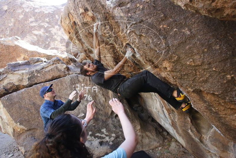 Bouldering in Hueco Tanks on 02/02/2019 with Blue Lizard Climbing and Yoga

Filename: SRM_20190202_1322050.jpg
Aperture: f/5.0
Shutter Speed: 1/200
Body: Canon EOS-1D Mark II
Lens: Canon EF 16-35mm f/2.8 L