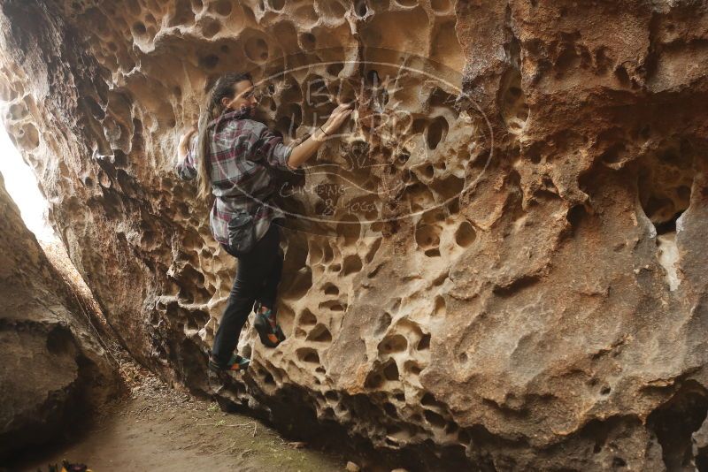 Bouldering in Hueco Tanks on 02/02/2019 with Blue Lizard Climbing and Yoga

Filename: SRM_20190202_1456380.jpg
Aperture: f/3.2
Shutter Speed: 1/160
Body: Canon EOS-1D Mark II
Lens: Canon EF 50mm f/1.8 II