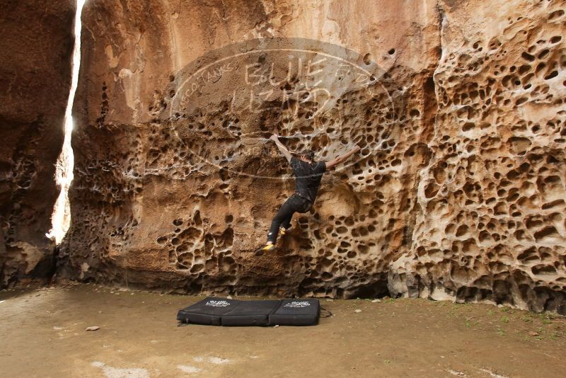 Bouldering in Hueco Tanks on 02/02/2019 with Blue Lizard Climbing and Yoga

Filename: SRM_20190202_1524550.jpg
Aperture: f/5.6
Shutter Speed: 1/60
Body: Canon EOS-1D Mark II
Lens: Canon EF 16-35mm f/2.8 L