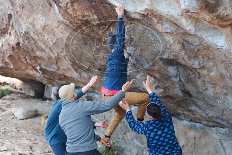 Bouldering in Hueco Tanks on 02/09/2019 with Blue Lizard Climbing and Yoga

Filename: SRM_20190209_1029000.jpg
Aperture: f/2.8
Shutter Speed: 1/400
Body: Canon EOS-1D Mark II
Lens: Canon EF 50mm f/1.8 II