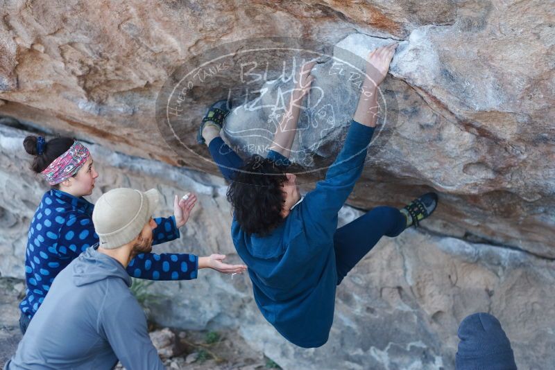 Bouldering in Hueco Tanks on 02/09/2019 with Blue Lizard Climbing and Yoga

Filename: SRM_20190209_1032410.jpg
Aperture: f/2.8
Shutter Speed: 1/320
Body: Canon EOS-1D Mark II
Lens: Canon EF 50mm f/1.8 II