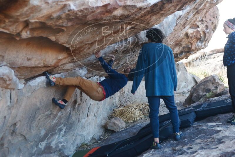 Bouldering in Hueco Tanks on 02/09/2019 with Blue Lizard Climbing and Yoga

Filename: SRM_20190209_1039510.jpg
Aperture: f/3.2
Shutter Speed: 1/400
Body: Canon EOS-1D Mark II
Lens: Canon EF 50mm f/1.8 II