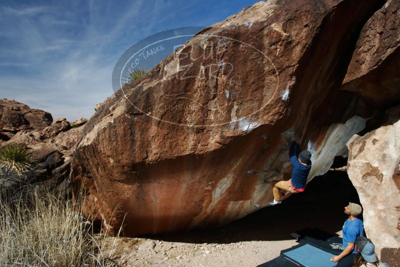 Bouldering in Hueco Tanks on 02/09/2019 with Blue Lizard Climbing and Yoga

Filename: SRM_20190209_1209130.jpg
Aperture: f/5.6
Shutter Speed: 1/250
Body: Canon EOS-1D Mark II
Lens: Canon EF 16-35mm f/2.8 L