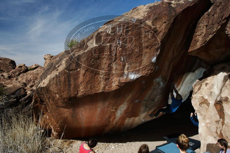 Bouldering in Hueco Tanks on 02/09/2019 with Blue Lizard Climbing and Yoga

Filename: SRM_20190209_1212330.jpg
Aperture: f/5.6
Shutter Speed: 1/250
Body: Canon EOS-1D Mark II
Lens: Canon EF 16-35mm f/2.8 L