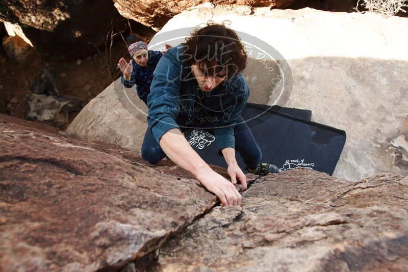 Bouldering in Hueco Tanks on 02/09/2019 with Blue Lizard Climbing and Yoga

Filename: SRM_20190209_1222170.jpg
Aperture: f/6.3
Shutter Speed: 1/160
Body: Canon EOS-1D Mark II
Lens: Canon EF 16-35mm f/2.8 L