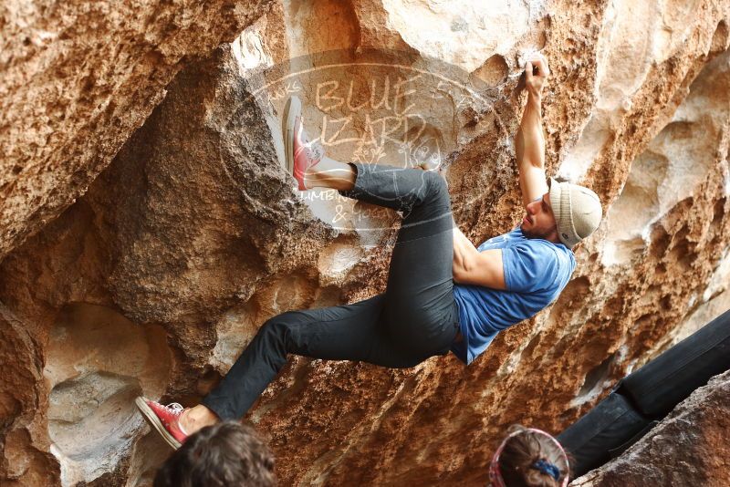 Bouldering in Hueco Tanks on 02/09/2019 with Blue Lizard Climbing and Yoga

Filename: SRM_20190209_1523310.jpg
Aperture: f/4.0
Shutter Speed: 1/250
Body: Canon EOS-1D Mark II
Lens: Canon EF 50mm f/1.8 II