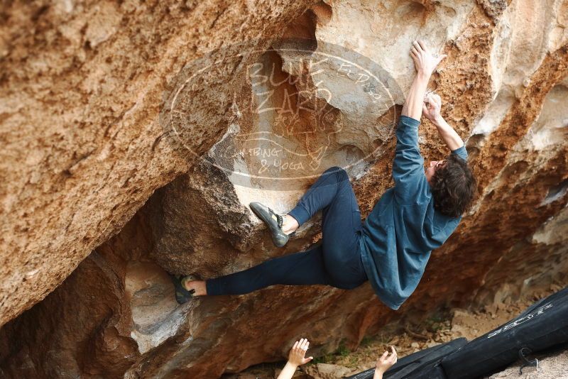 Bouldering in Hueco Tanks on 02/09/2019 with Blue Lizard Climbing and Yoga

Filename: SRM_20190209_1525550.jpg
Aperture: f/4.0
Shutter Speed: 1/320
Body: Canon EOS-1D Mark II
Lens: Canon EF 50mm f/1.8 II