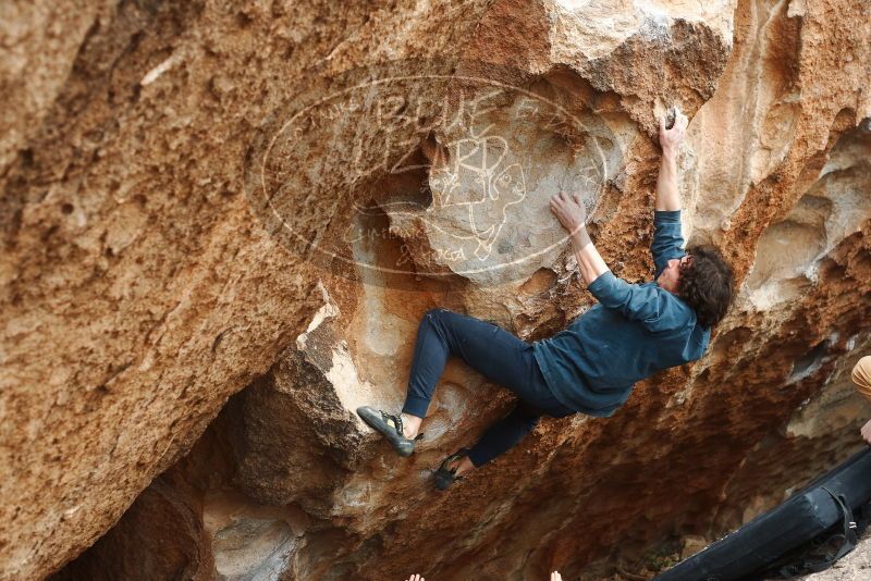 Bouldering in Hueco Tanks on 02/09/2019 with Blue Lizard Climbing and Yoga

Filename: SRM_20190209_1526020.jpg
Aperture: f/4.0
Shutter Speed: 1/400
Body: Canon EOS-1D Mark II
Lens: Canon EF 50mm f/1.8 II