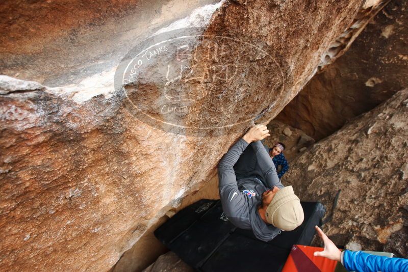 Bouldering in Hueco Tanks on 02/09/2019 with Blue Lizard Climbing and Yoga

Filename: SRM_20190209_1550151.jpg
Aperture: f/5.6
Shutter Speed: 1/400
Body: Canon EOS-1D Mark II
Lens: Canon EF 16-35mm f/2.8 L