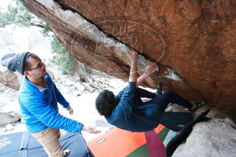 Bouldering in Hueco Tanks on 02/09/2019 with Blue Lizard Climbing and Yoga

Filename: SRM_20190209_1729040.jpg
Aperture: f/5.6
Shutter Speed: 1/125
Body: Canon EOS-1D Mark II
Lens: Canon EF 16-35mm f/2.8 L