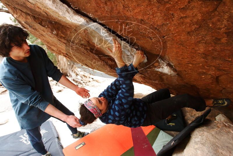 Bouldering in Hueco Tanks on 02/09/2019 with Blue Lizard Climbing and Yoga

Filename: SRM_20190209_1729560.jpg
Aperture: f/4.5
Shutter Speed: 1/125
Body: Canon EOS-1D Mark II
Lens: Canon EF 16-35mm f/2.8 L