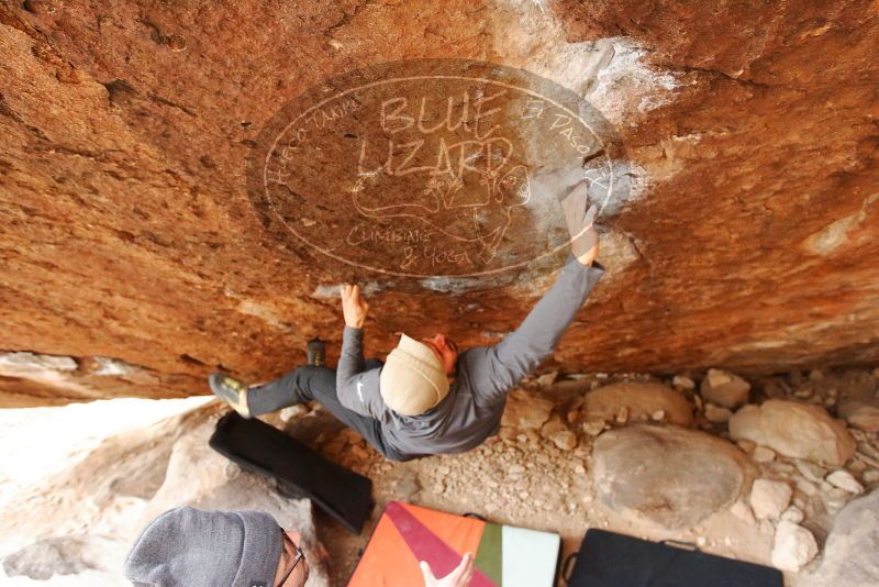 Bouldering in Hueco Tanks on 02/09/2019 with Blue Lizard Climbing and Yoga

Filename: SRM_20190209_1736580.jpg
Aperture: f/4.0
Shutter Speed: 1/160
Body: Canon EOS-1D Mark II
Lens: Canon EF 16-35mm f/2.8 L