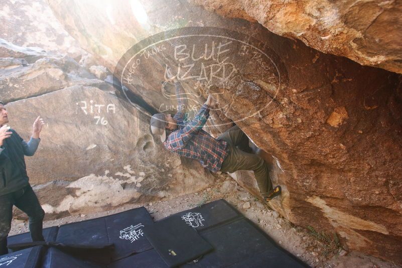 Bouldering in Hueco Tanks on 02/17/2019 with Blue Lizard Climbing and Yoga

Filename: SRM_20190217_1109050.jpg
Aperture: f/4.5
Shutter Speed: 1/250
Body: Canon EOS-1D Mark II
Lens: Canon EF 16-35mm f/2.8 L