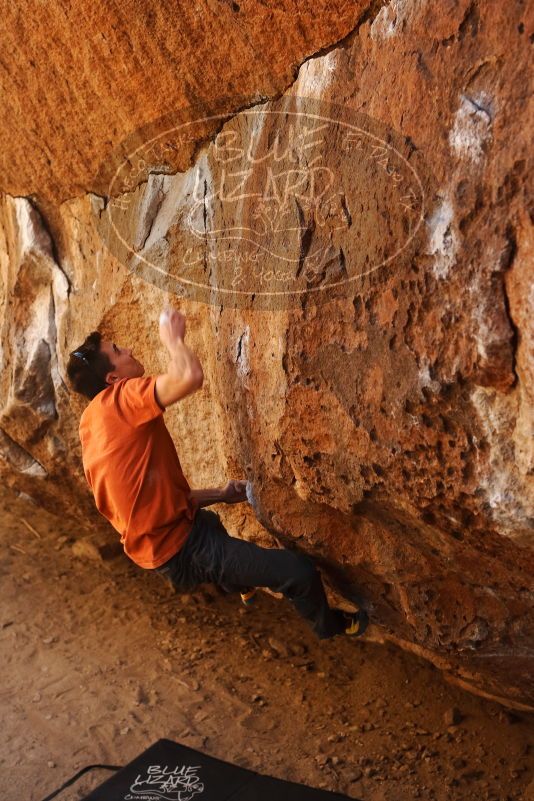 Bouldering in Hueco Tanks on 02/17/2019 with Blue Lizard Climbing and Yoga

Filename: SRM_20190217_1409230.jpg
Aperture: f/4.5
Shutter Speed: 1/250
Body: Canon EOS-1D Mark II
Lens: Canon EF 50mm f/1.8 II